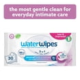 thumbnail image 1 of WaterWipes Sensitive+ Body & Intimate Wipes, 3-In-1 Cleans, Cares, Protects, 99.9% Water, Unscented & Hypoallergenic Hygiene Wet Wipes, Adult Care, 1 of 16