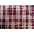 thumbnail image 4 of oneOone Cotton Silk Fabric Check Kasuri Print Fabric By Yard 42 Inch Wide, 4 of 4