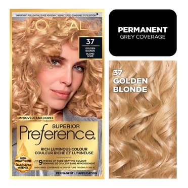 L'Oreal Paris Superior Preference Permanent Hair Color, Oil-in-Gel, Blond doré, 1 boite