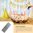 thumbnail image 3 of Cream Scraper Stainless Props Accessories Fondant Polygon Serrated Plastering Tool Spatula Multi-duty Serrated Plastering Tool Kitchen Dessert Shop Using Type8, 3 of 6