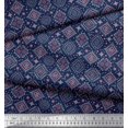 thumbnail image 3 of Soimoi Satin Silk Fabric Aztec Southwestern Fabric Prints by Yard 42 Inch Wide, 3 of 3