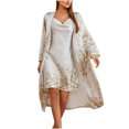 thumbnail image 2 of Pisexur Robe Sans Manches à Col en V Mode Féminine Couleur Unie Col en V Confortable Robe de Nuit Ample Blouse pour Femmes, 2 of 7