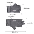 thumbnail image 2 of Gants Sans Doigts pour Femmes et Filles, Antidérapants, Conduite, Été Extérieur, Imitation Nylon, 2 of 5