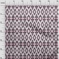 thumbnail image 2 of oneOone Cotton Silk Fabric Geometric Ikat Print Fabric By Yard 42 Inch Wide, 2 of 4