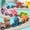 as shown, variant on Dinosaur Toy Set for Toddlers, Magnetic Wooden Train with Numbers & Names, STEM Educational Puzzle, Learning Toys for Ages 3-5, Birthday Gift for Boys Girls