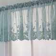 thumbnail image 4 of Meitianfacai Window Toppers Valances - Semi Sheer Valances Pleated Rod Pocket Linen Textured Fabric Window Dressing for Kitchen, Kids Room Short Drapes, 4 of 7