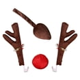 thumbnail image 1 of Siruishop Auto Reindeer Antlers Decoration Easy Installation Vehicle Decoration Auto, 1 of 11