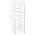 thumbnail image 4 of vidaXL Gabion Raised Beds 3 pcs 30x30x100 cm Iron, 4 of 4
