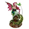 thumbnail image 1 of Ebros Gift Amy Brown Fée de la Forêt Magenta avec Colibri Flirtant Figurine 6"H, 1 of 6