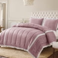 thumbnail image 2 of Stripe Design Down Alternative Comforter Set, 2 of 20