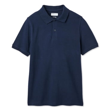 Lot de 2 polos d’uniforme à manches courtes George pour garçons