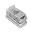 thumbnail image 1 of Hole Puncher, Durable Exquisite Hole Punch Convenient Storage Lock Design  For Stationery For Card Crafts For Scrapbooks Paper White,Transparent, 1 of 8