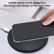 CNKOO Charger OJD-52C Round Wireless Charger  Which Supports Wireless Charging  Mobile Phones Meeting The Standard  Charger Fast Charging