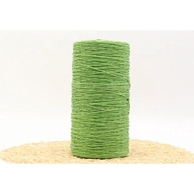 460g/lot Raffia Straw Yarn Handmade Knitting Summer Hat Bags Crocheting Yarn For Handcrafts Material