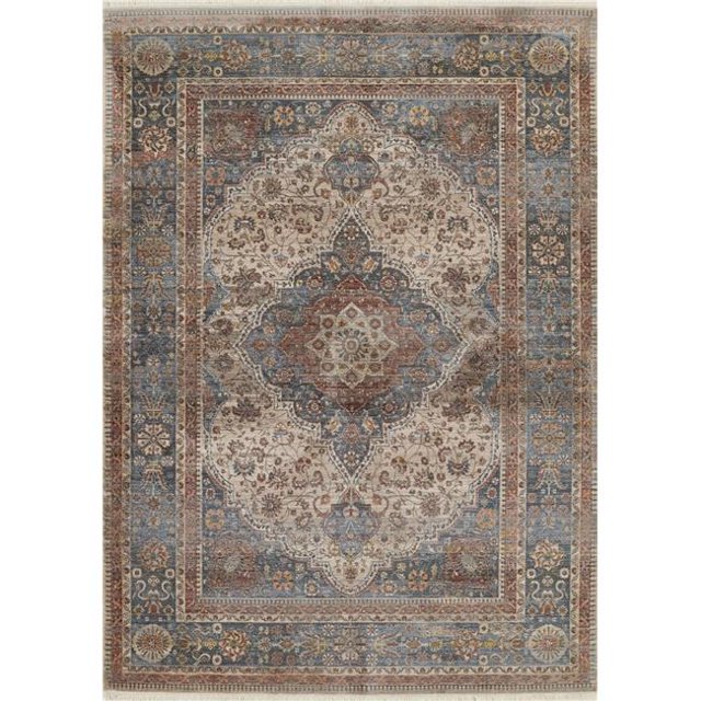Momeni IZMIRIZ-06MTI2680 2 ft. 6 in. x 8 ft. Izmir Machine Made Traditional Runner Rug, Multi Color