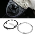 thumbnail image 4 of Gear Stick Gaiter Boot Ring, 71775051 Easy To Assemble Sturdy Gaiter Boot Ring Easy To Install  Replacement For  500 500c 2009-2015 For Car, 4 of 8
