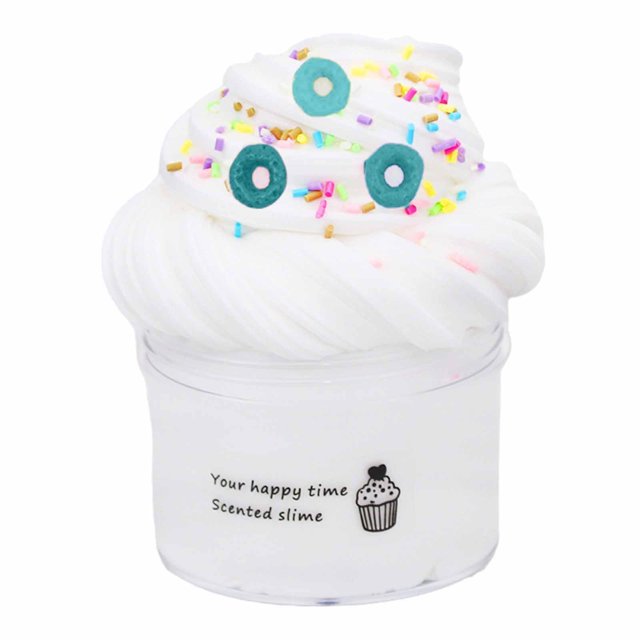 Slime Cotton Mud Stress Relief Kit, Fruit Scented Decompression Colour Clay, Parent-Youth Interactive Sensory Play Activity, Creative DIY Craft Educational Gifts