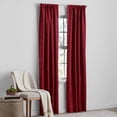 thumbnail image 1 of Mainstays Sheen Rod Pocket Blackout Window Curtains Panel Pair, 37" x 84", 1 of 6