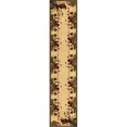 thumbnail image 1 of Unique Loom Grange Coq Zone Design Tapis 2' 7 x 12' Coureur Ivoire/olive, 1 of 1