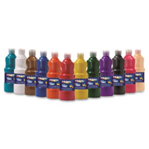 Dixon Ticonderoga Company Prang Ultra-Washable Tempera Paint, 12 Per Set