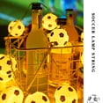 thumbnail image 4 of Ohufall Soccer Ball LED String Lights Soccer Decor For Room Bar Holiday And Soccer Ball Theme Party, 4 of 9