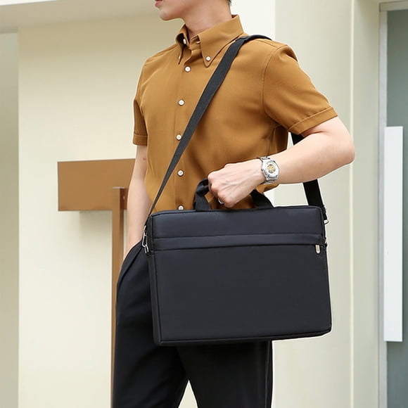 TopLLC Laptop Bag For Work Tote 15.6 Inch Laptop For Computer Bag Business Office Large Capacity Handbag Shoulder Bag