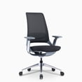 thumbnail image 2 of Desky Pulse Supportive Desk Chair - Black / Grey / Headrest, 2 of 9