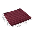 thumbnail image 3 of EGNMCR Outdoor Seat Cushion Stool Cushion Household Thin Dining Table And Chair Cushion All Season Universal Slip Strap Tie Rope Solid Color Student Seat Cushion Colorful cushion, 3 of 3
