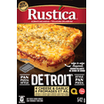 thumbnail image 2 of Rustica Pan Pizza Style Detroit 4 Fromages et ail 542 G Congelee Rustica Pan-Pizza Style Detroit aux 4 Fromages & Ail, 2 of 7
