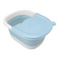 thumbnail image 4 of Foot Bath, Collapsible Sturdy Plastic Foot Soak Tub, Easy To Store Multifunction Foot Soaking Tub With Handle For Soaking Feet, Relaxation And , Home  Treatment, 4 of 8