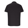 thumbnail image 3 of Dvkptbk Hommes Décontracté Uni Col Rabattu Chandail à Rayures Haute Élasticité Manches Courtes Blouse en Liquidation, 3 of 7