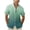 Green, variant on Mens Shirts Sale Clearance! Mens Gradient Linen Shirts Casual Button Down Short Sleeve Beach Summer Shirts
