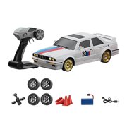 TISHITA 1/16 RC Car Remote Control Car Ages 5+ 50M Remote Rechargeable 4WD Classic white