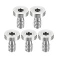 thumbnail image 1 of Unique Bargains 1/4'-20 Thread 16mm Length Camera Quick Release Screw Tripod Screw, Hex Slot Screws, Silver, 5 Pack, 1 of 5