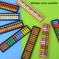 thumbnail image 2 of Amyove 17 Column Plastic Abacus With Colorful Beads Children Math Arithmetic Counting Tool For Students Kindergarten Kids, 2 of 9