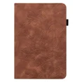 thumbnail image 1 of Étui pour Tablette pour Samsung Tab A8 Étui SM-X200 X205 X207 Emboss Flower Portefeuille en Cuir à Rabat pour Galaxy Tab A8 A 8 A 9 A9 Plus Brun-Flower A8 2021 SM-X200 X205, 1 of 6
