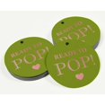 thumbnail image 3 of Inkdotpot Ready To Pop Baby Shower Bottle Tag Real Rose Gold Foil Favor Hang Tags Pack Of 50, 3 of 6