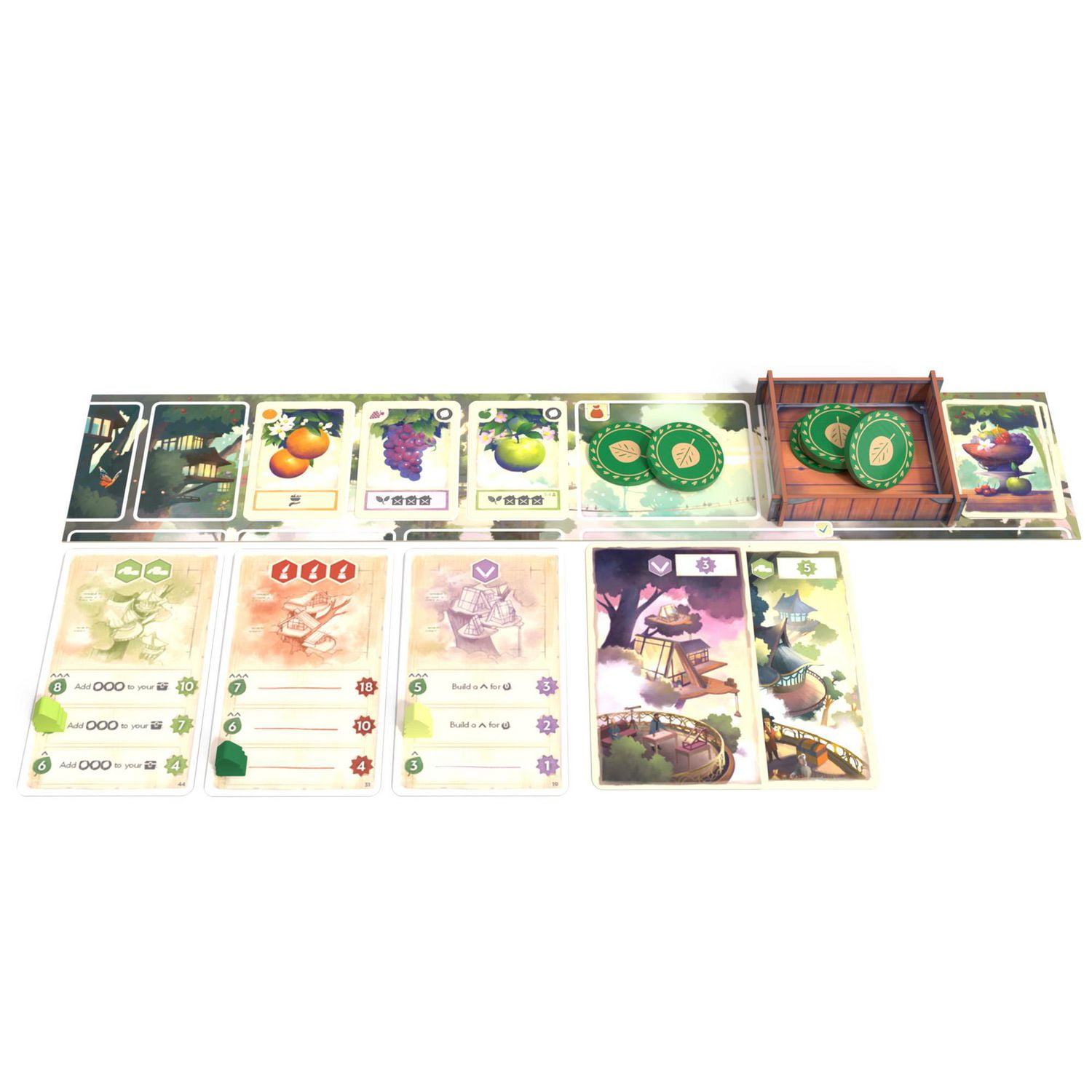 Asmodee - Next Move - Tree Society - Jeu de Société pour s'Amuser en Famille - Jeu de Stratégie Collaboratif - De 2 à 4 Joeurs - À partir de 8 ans - Français