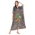 thumbnail image 1 of Oussum Caftan pour Femmes Robe Été Ample Décontractée Grande Taille Robe de Soirée Imprimée Caftan Long pour Dames Robes Élégantes en Ligne, 1 of 4