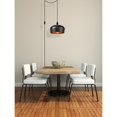 thumbnail image 2 of Living District LDPG2003 Nora 1 Light Plug-In Pendant, Black, 2 of 4