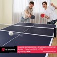 thumbnail image 3 of Indoor Table Tennis Table, Ping Pong Table, Navy Blue by Md Sports, 3 of 9