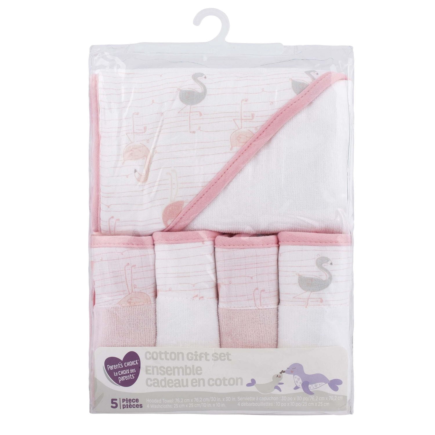 Parent's Choice Ensemble-Cadeau en Coton, Filles
