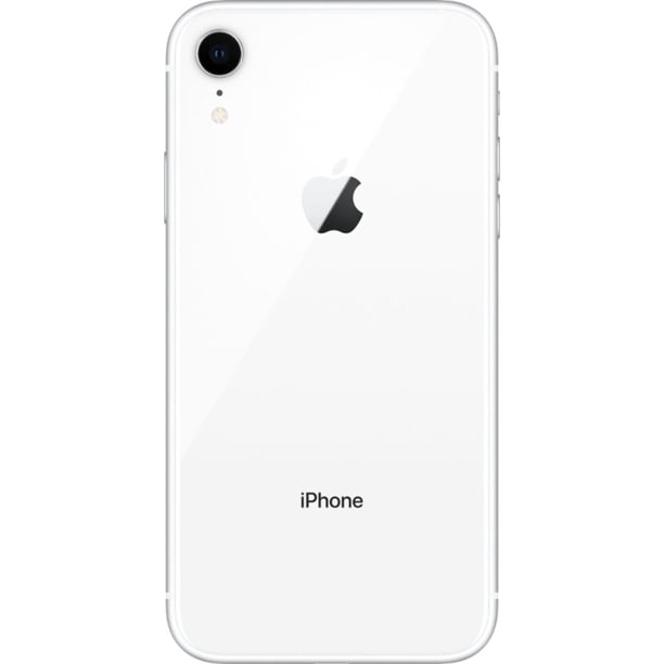 Restored Apple iPhone XR 64GB White Fully Unlocked (Refurbished