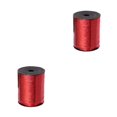 thumbnail image 4 of Youkk Ruban en Plastique Scintillant et Multifonction pour Décorations de Mariage et de Fête Ruban Robuste Bouclé Doré Rouge 2 Ensembles, 4 of 6