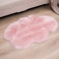 thumbnail image 4 of TIELUTT Imitation Wool Carpet Living Room Shag Carpet Oval Bedroom Machine Washable Floor Mat Fuzzy Blanket Hot Hands Blanket Sized Throw Blanket Large Area Rug South Blanket Throw, 4 of 4