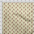 thumbnail image 3 of oneOone Cotton Cambric Fabric Leaves & Floral Block Print Fabric By Yard 56 Inch Wide, 3 of 4