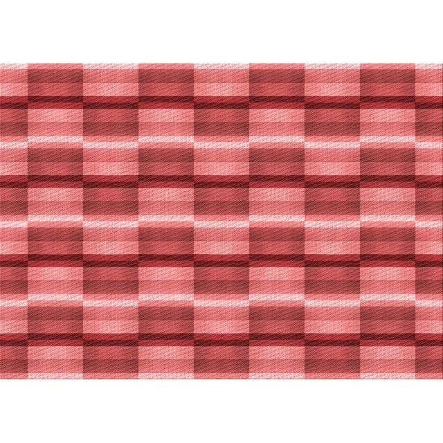 Ahgly Company Tapis d'Intérieur Rectangulaires Transitionnels Rouges Lavables à la Machine, 4 Pieds x 6 Pieds