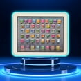 thumbnail image 2 of Kids' Learning Tablet with Alphabet and Math Games, Interactive Educational Toy for Preschoolers, Rechargeable LED Screen for Ages 3+, 2 of 8