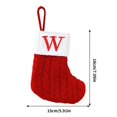 thumbnail image 3 of Christmas Decorations Outdoor Indoor,Christmas Decorations For Home,Cute Letters Christmas Stocking Decoration Christmas Tree Pendant Christmas Style Wool Knitted Socks Decoration Props, 3 of 3