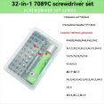 thumbnail image 3 of 32-in-1 Screwdriver Tool Set Precision Screwdriver Set Multifunctional Screwdriver Suitable for Daily Home Repairs,32-in-1 Screwdriver Tool Set, 3 of 9